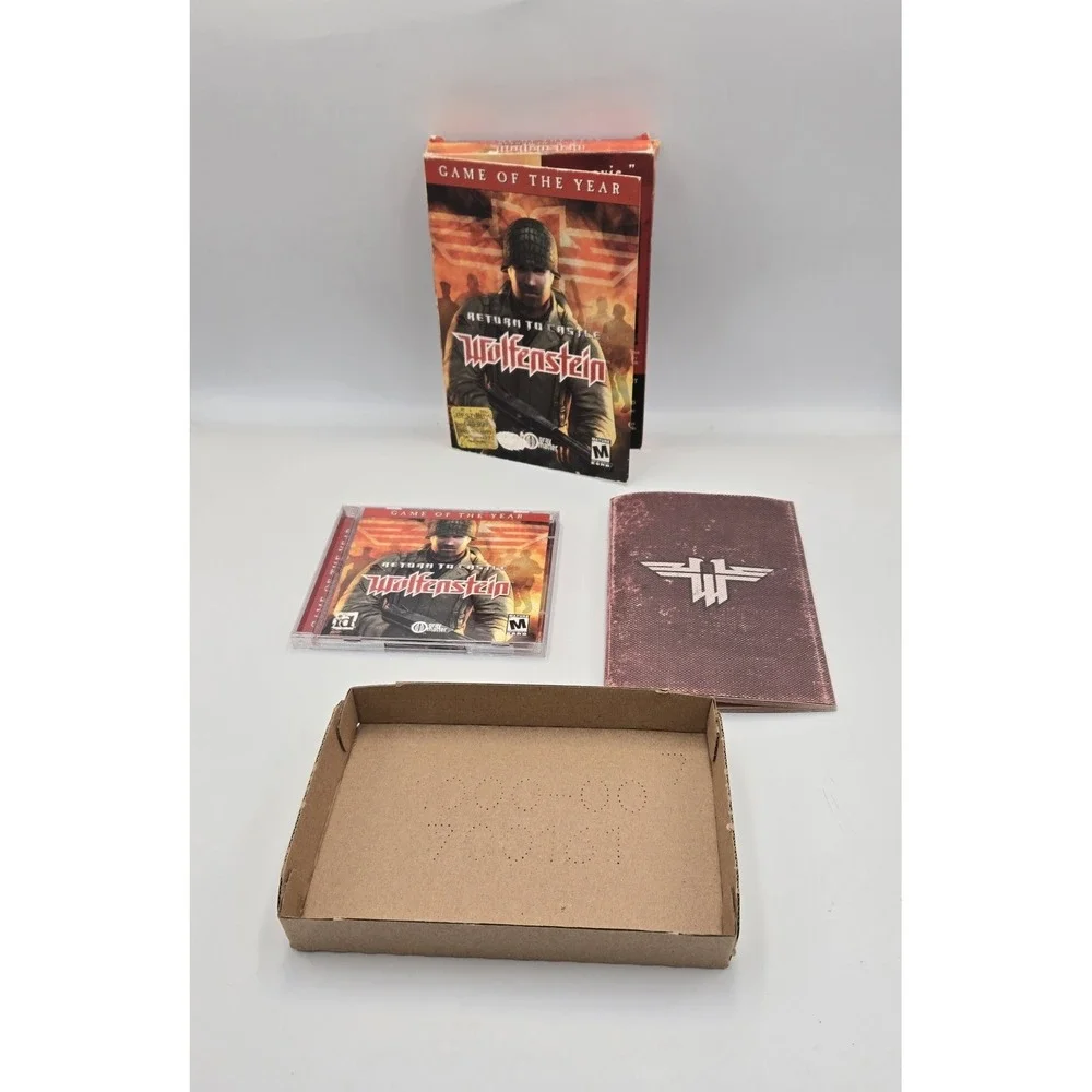 Return to Castle Wolfenstein: Game of the Year (PC, 2002) COMPLETE